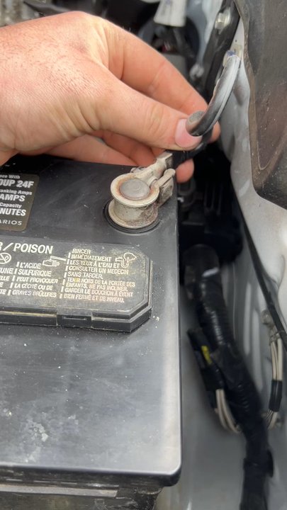 ProColor Collision - Unsecured battery terminal, cause battery to die and need to be jumped - Body Shops Near Me - Shingle Springs, California