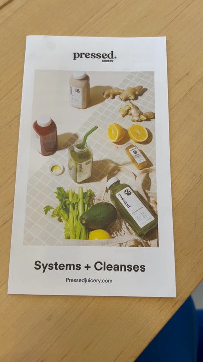 Pressed Juicery - Menu/pamphlet - Juice Bars & Smoothies Near Me - San Antonio, Texas