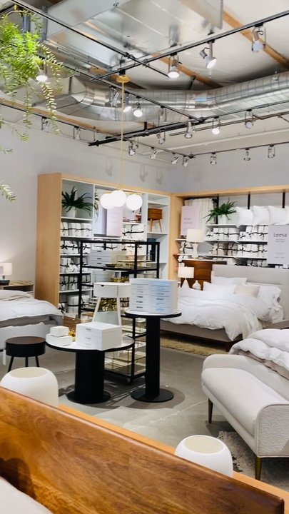 West Elm - Very airy and light inside the West Elm "showroom". - Home Decor Near Me - Campbell, California