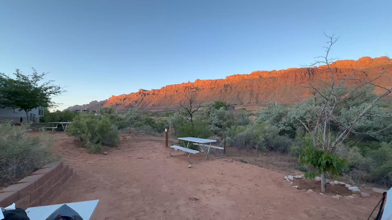 ACT Campground - Trucks going by on the highway, all day and night! - Campgrounds Near Me - Moab, Utah