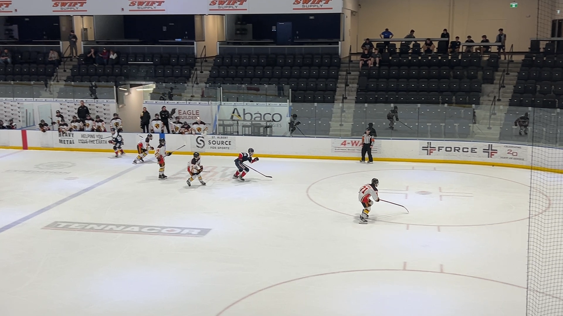 Forecheck speed