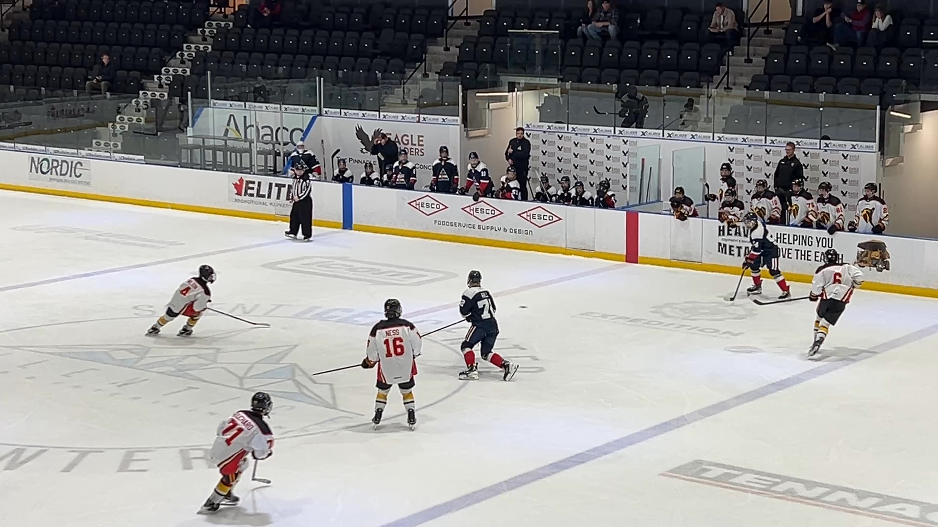 Beckham Hill's Impressive Backcheck & Speed Highlights | Calgary Rockies U17