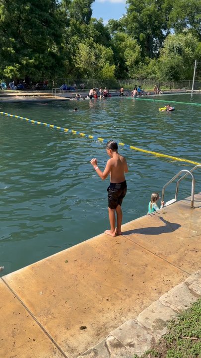 Landa Park Aquatic Complex - June swimming fun! - Swimming Pools Near Me - New Braunfels, Texas