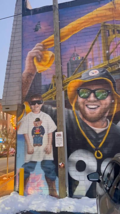 Mac Miller Mural - Public Art Near Me - Etna, Pennsylvania