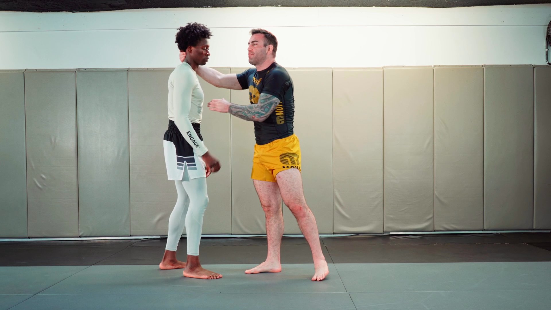 Double Leg Off Underhook