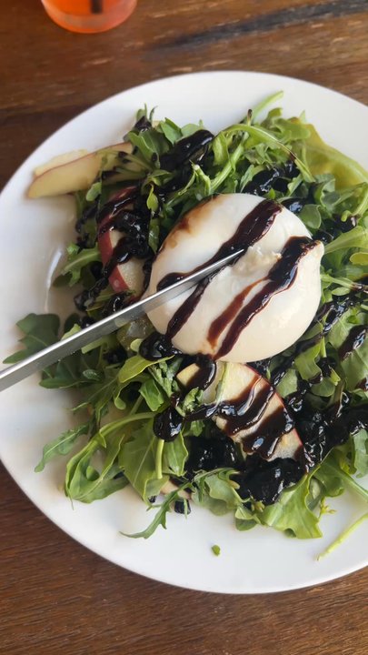 The Library - Winter Burrata Salad - Bars Near Me - Vacaville, California
