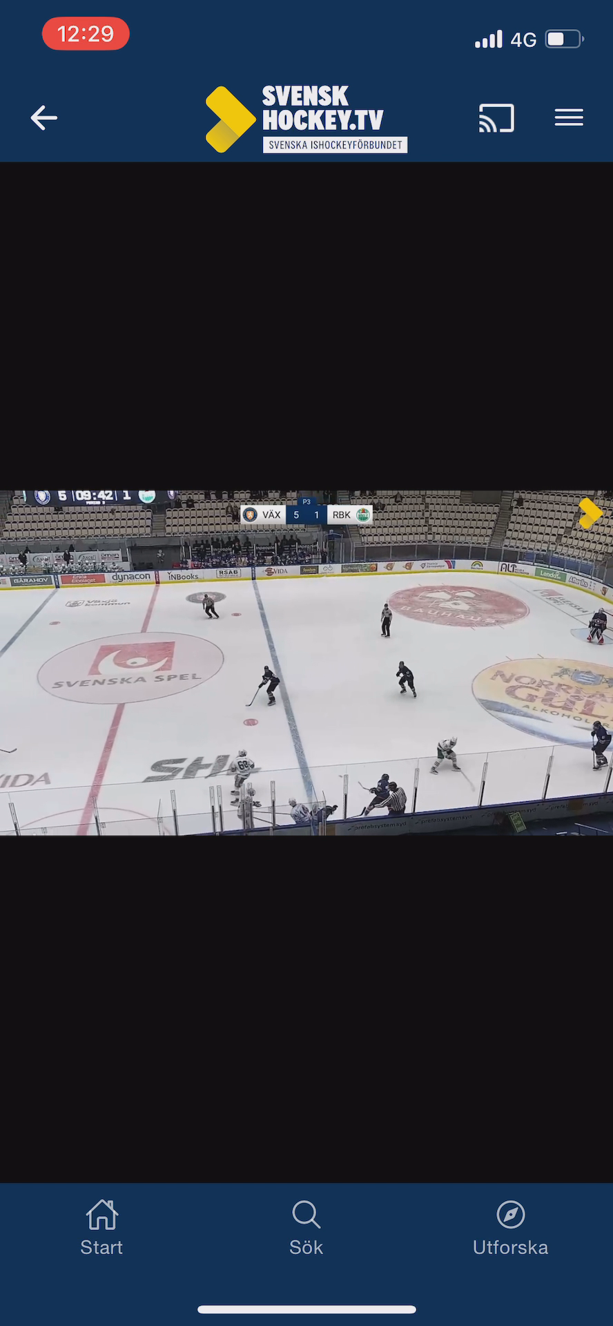 Ludwig Hellgren: Offensive Highlights from Växjö Lakers HC J18