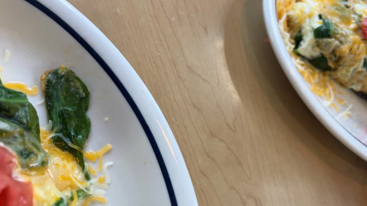IHOP - Spinach & Mushroom Omelette - Breakfast & Brunch Near Me - Bronx, New York