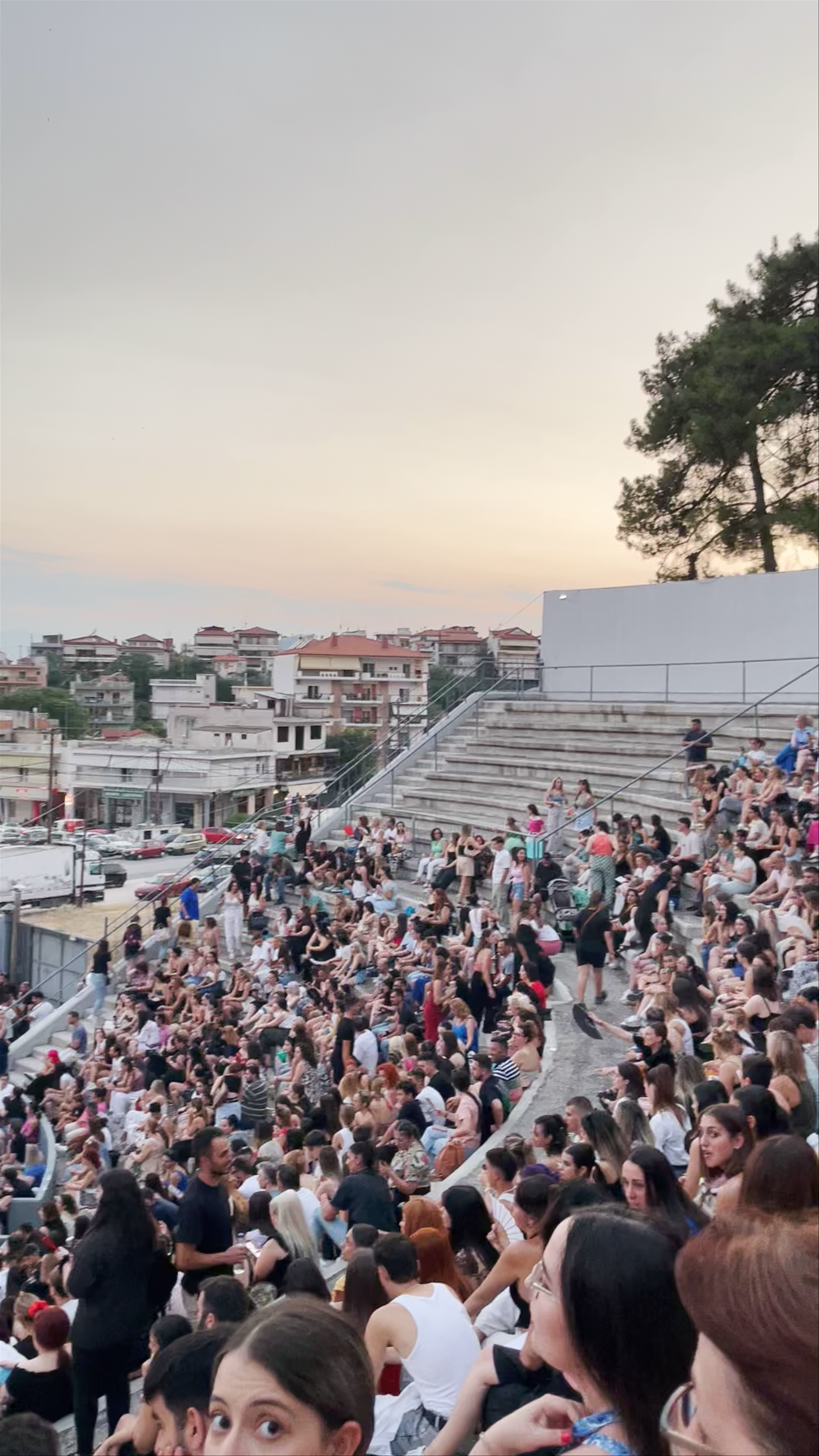 Sunset Concert at the Open Theatre in Giannitsa, Greece
