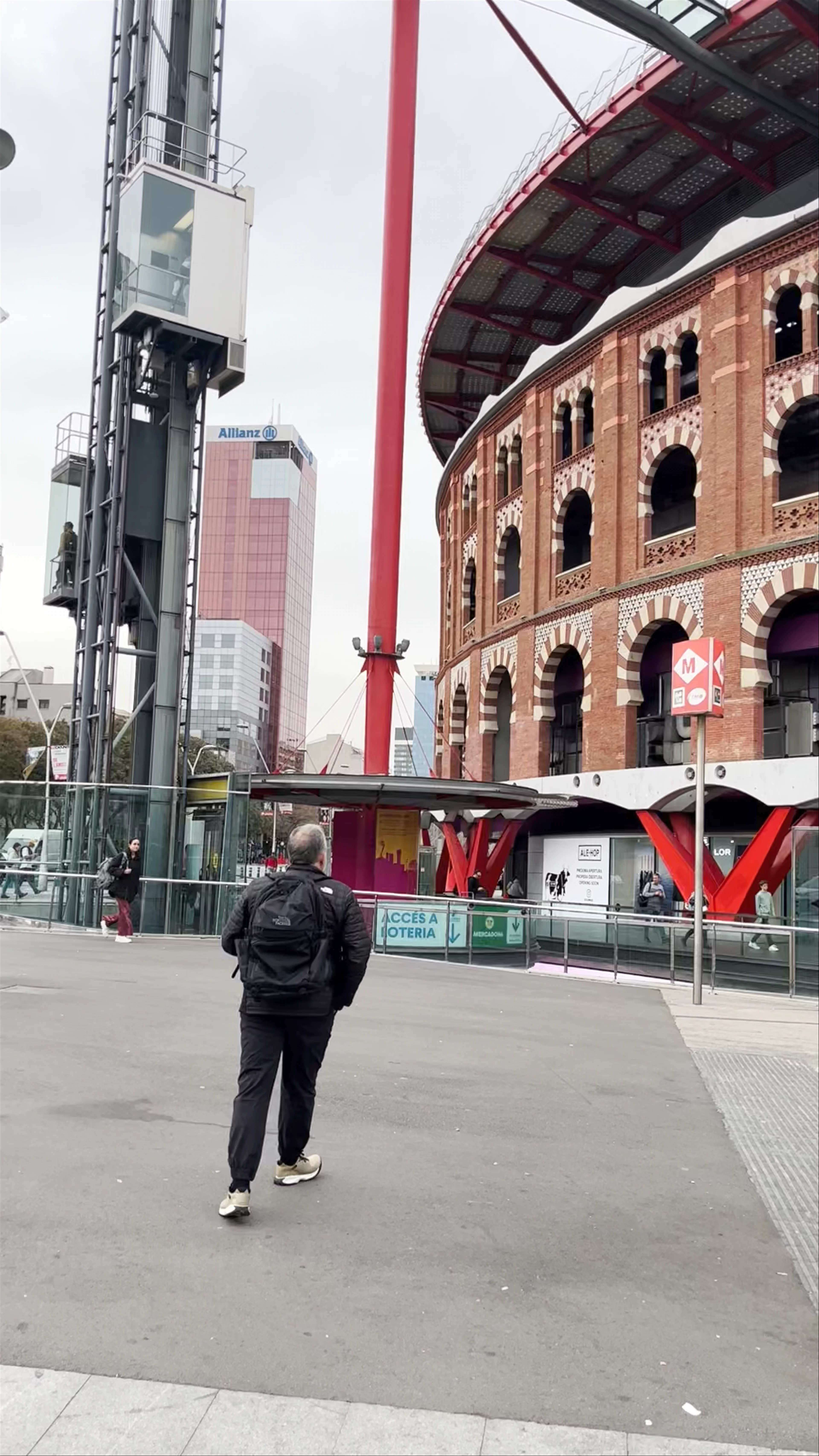Arenas de Barcelona, Gran Via de les Corts Catalanes, Barcelona, Spain