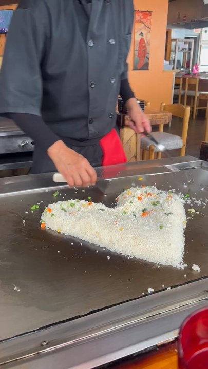 Sakura - birthday rice heart!! - Sushi Bars Near Me - Tucson, Arizona