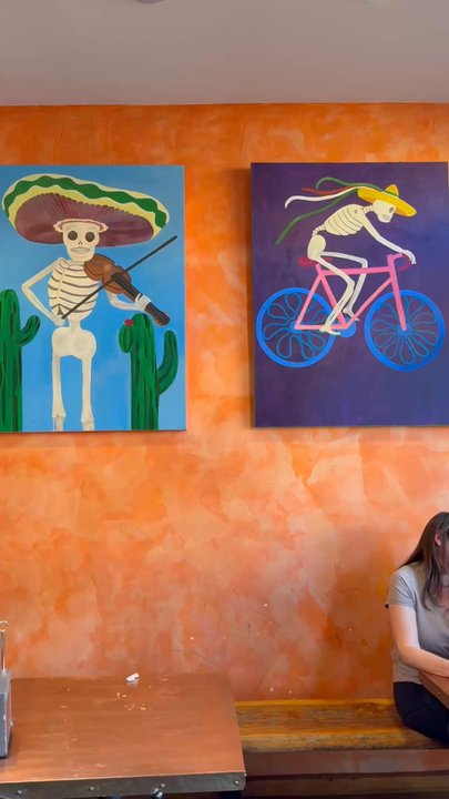 La Calaca Loca - Inside restaurant - Mexican Near Me - Oakland, California