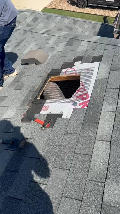 Jesse’s Critter Control - Critter proofed OEM roof vent with hardware cloth. - Wildlife Control Near Me