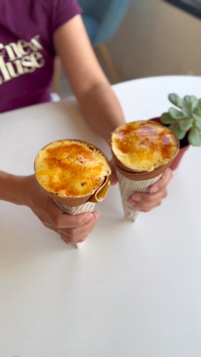 Cha Express - Creme Brulee Crepe  Follow IG @thehangrygirly - Bubble Tea Near Me - Alhambra, California
