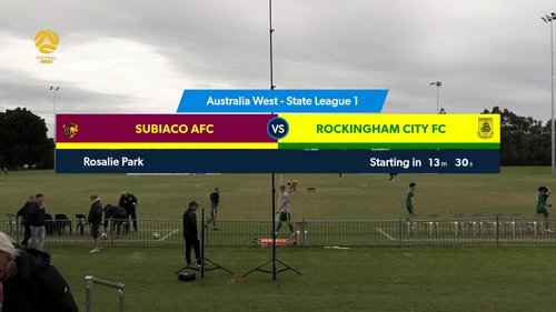 Replay: Subiaco AFC vs Rockingham City (Round 14)