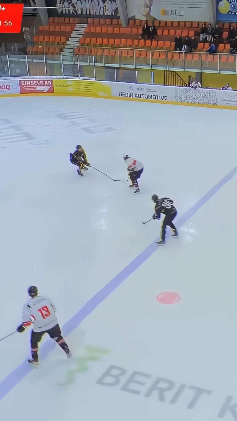 David Althaus' Stunning Backhand Goal on 2 vs 1 Breakaway
