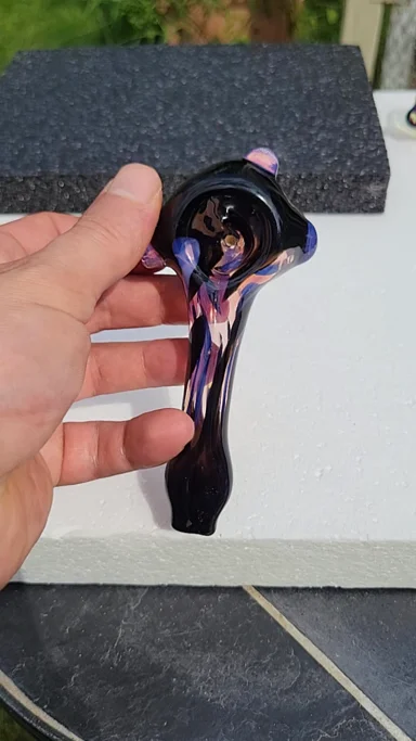 Preview pic of Large color drip spoon  karmaline and galaxy