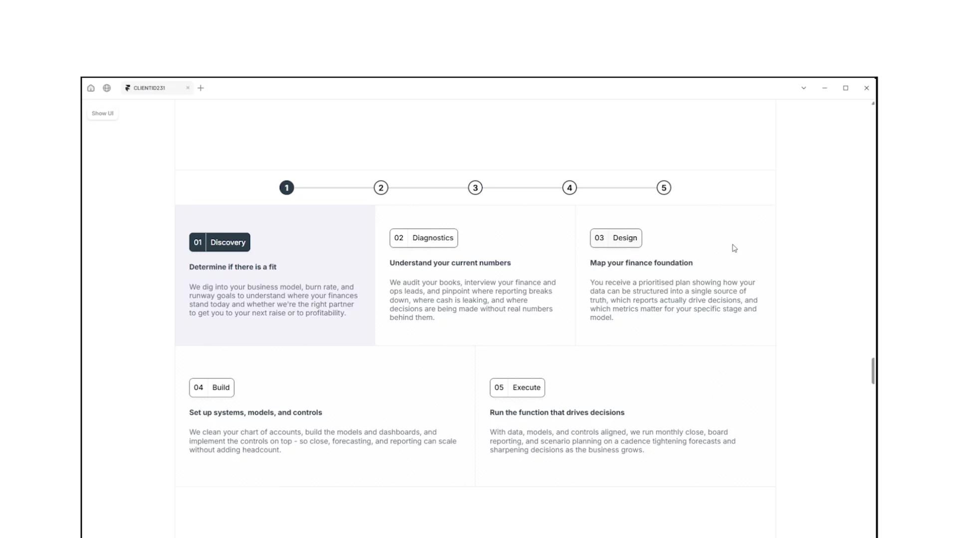 A good process section isn't just steps, it's pre-handling objections before the prospect even asks. Here's how I approached it.Framer doing what Framer does best.