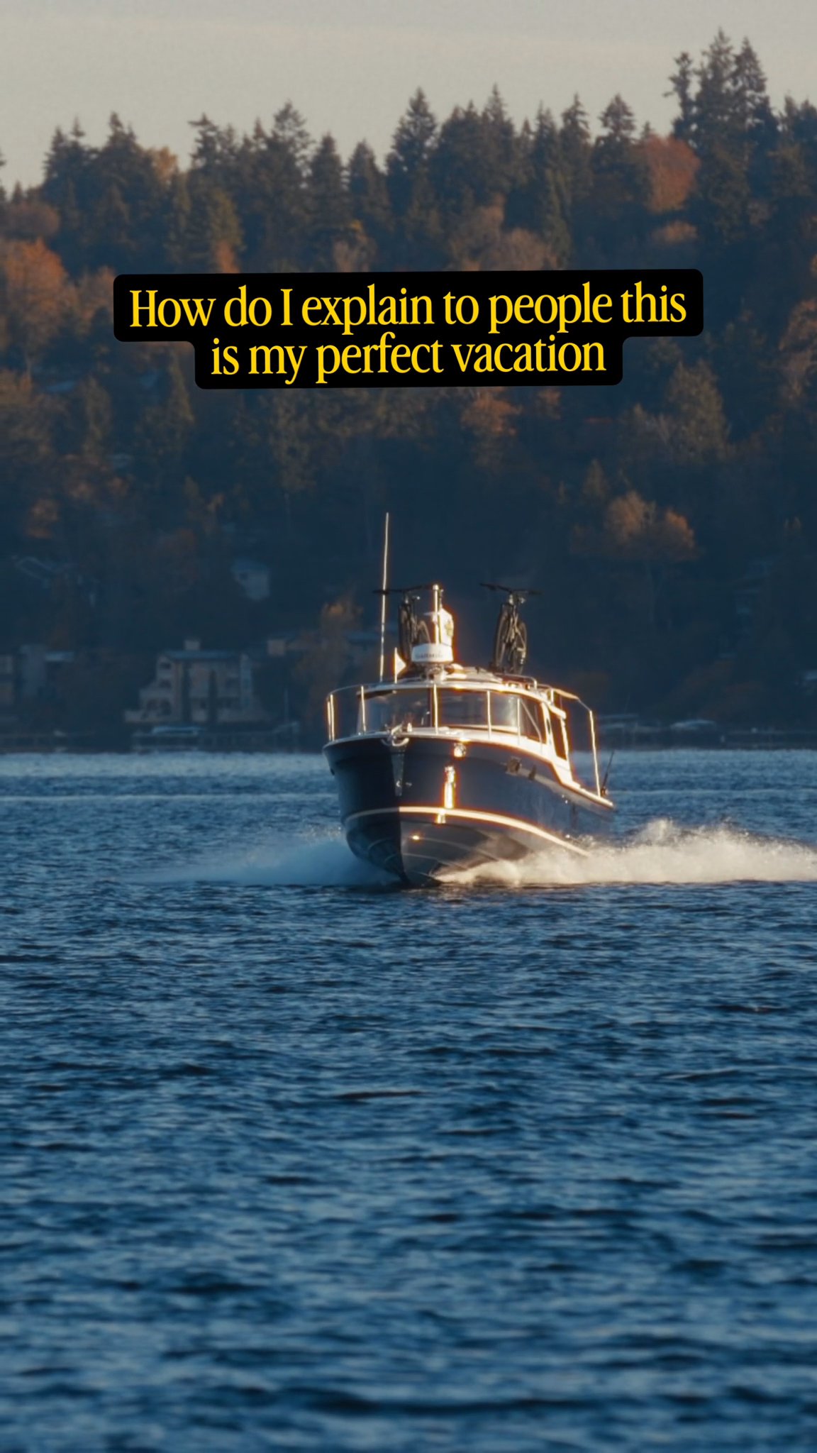 ✅ Beautiful views
✅ Fishing
✅ Moves anywhere...