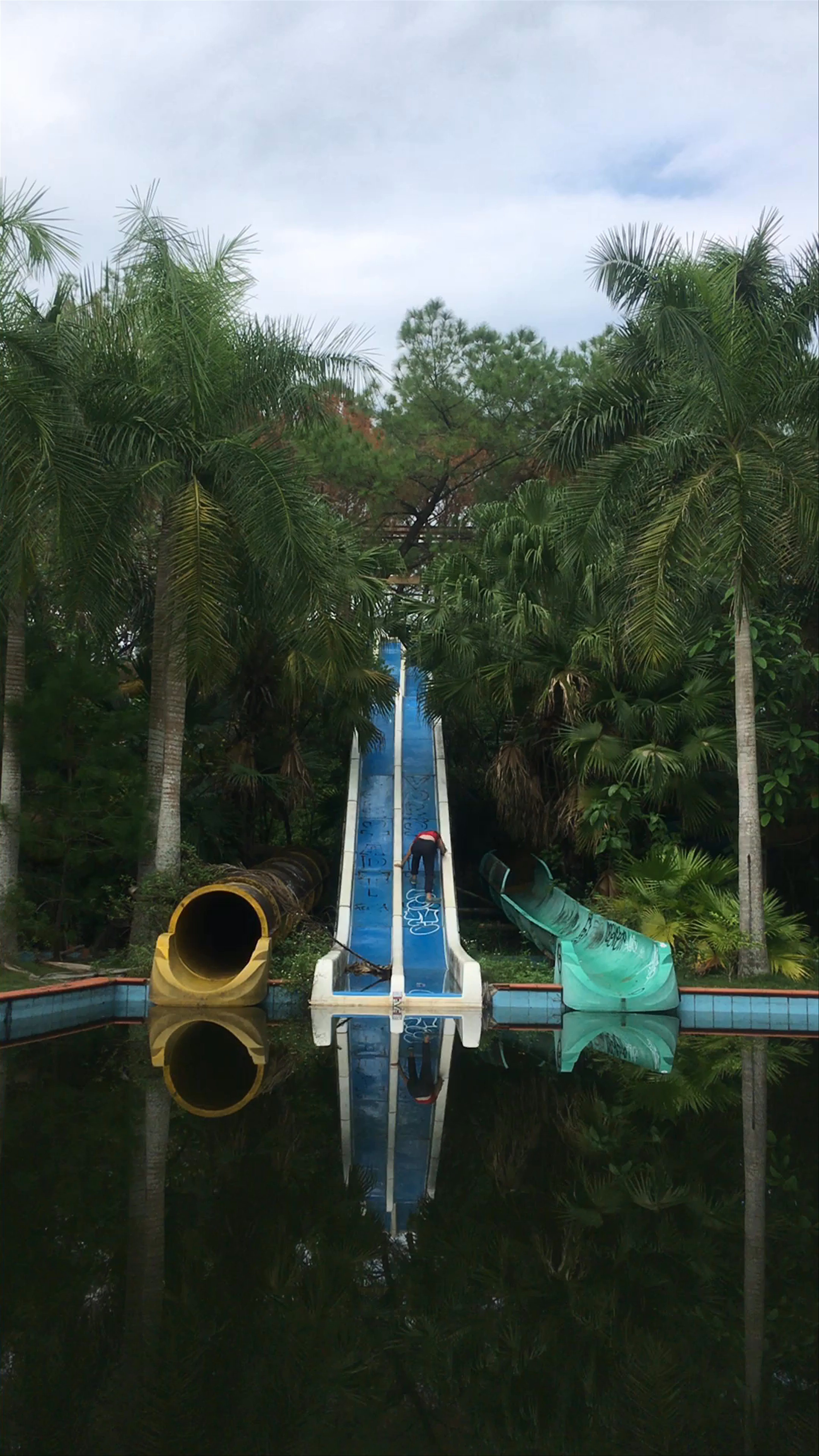 Exploring the Haunting Beauty of Thuy Tien Lake Abandoned Water Park