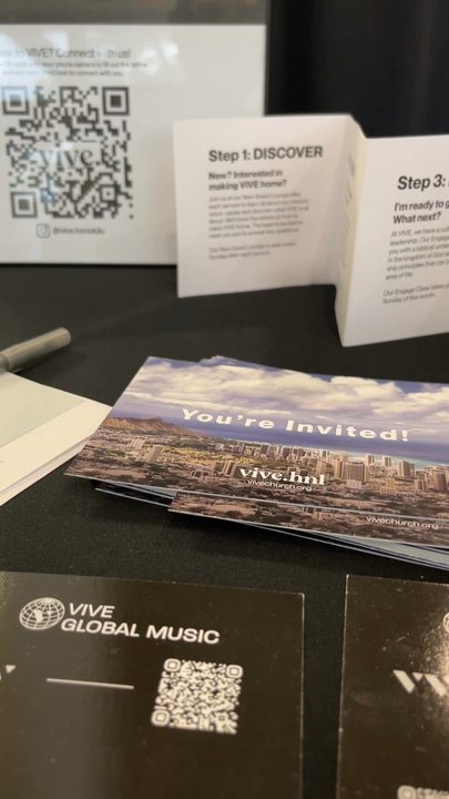 VIVE Church Honolulu - You're invited! - Churches Near Me - Honolulu, Hawaii