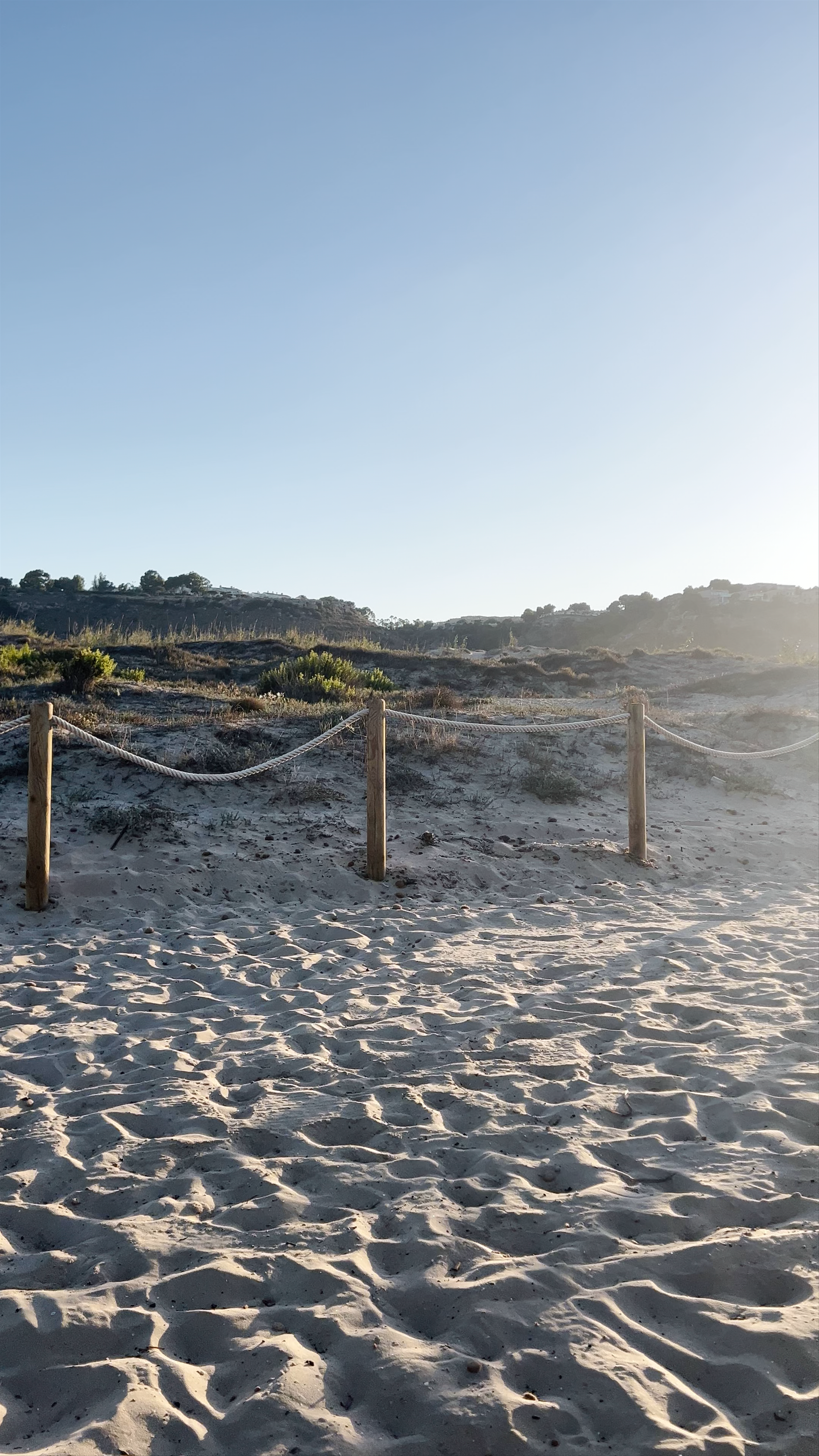 Sunset Serenity at Playa Naturista del Carabassí, Elche, Spain