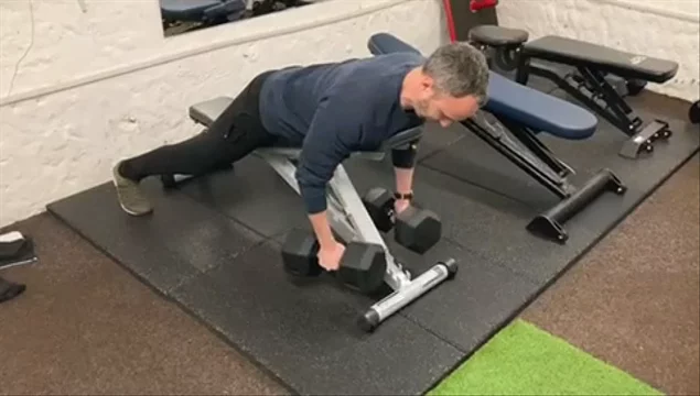 H - Chest Supported Row
