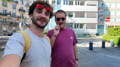 Nous voici à Genève !