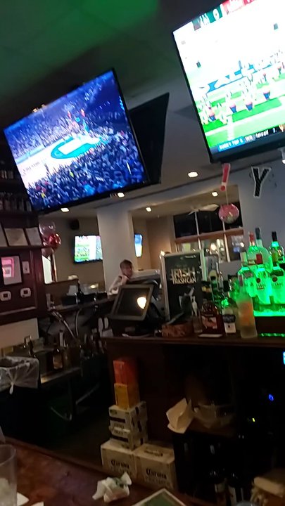 Kelly's Tavern - Sitting at the bar - Burgers Near Me - Virginia Beach, Virginia