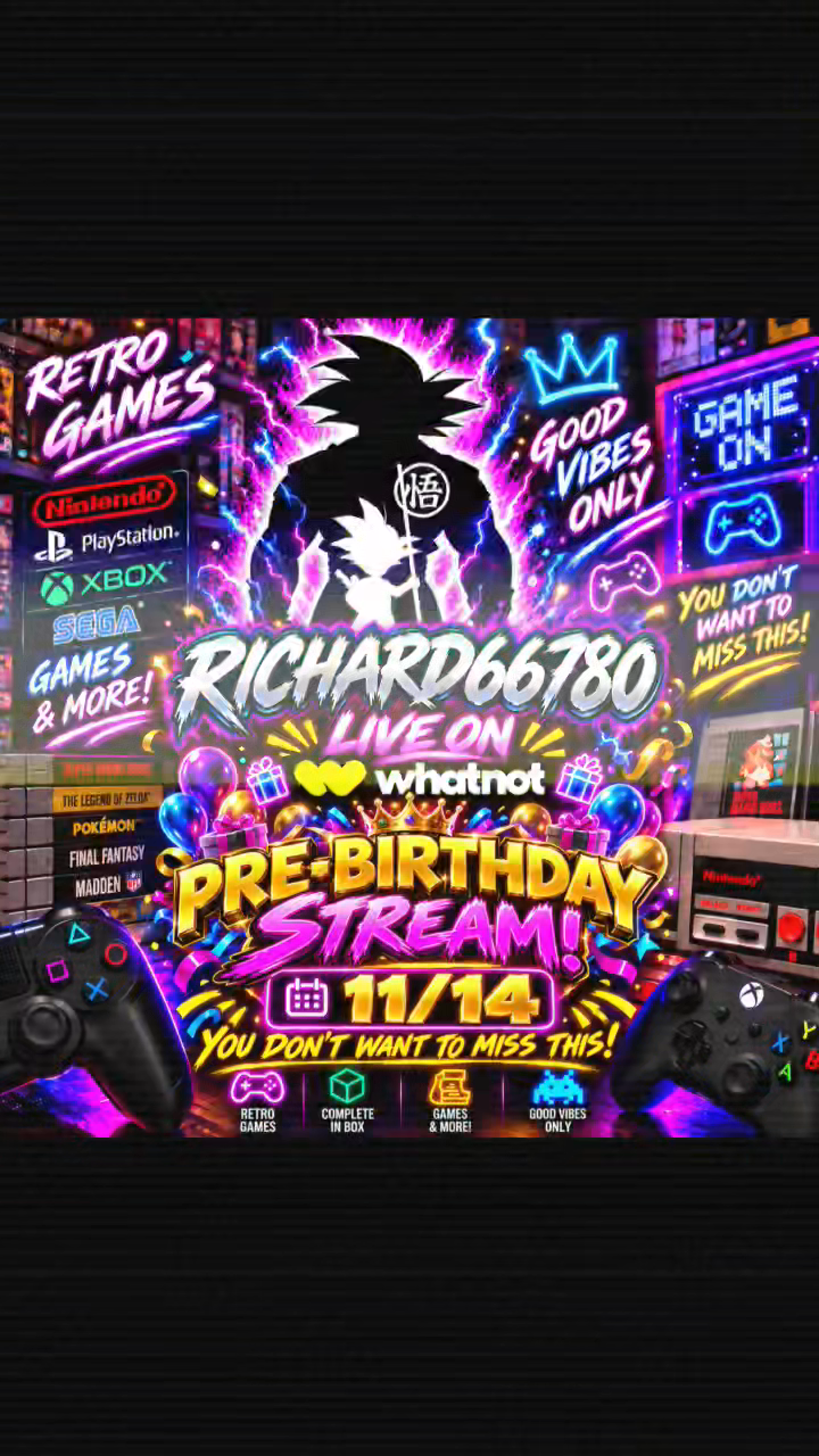 Thumbnail for live show
