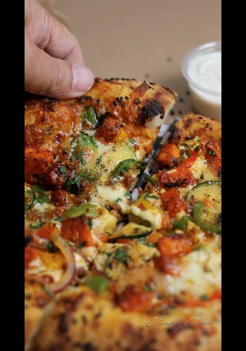 Burning Pizza - Tandoori Paneer Pizza (small $14.95) - Pizza Near Me - Toronto, Ontario