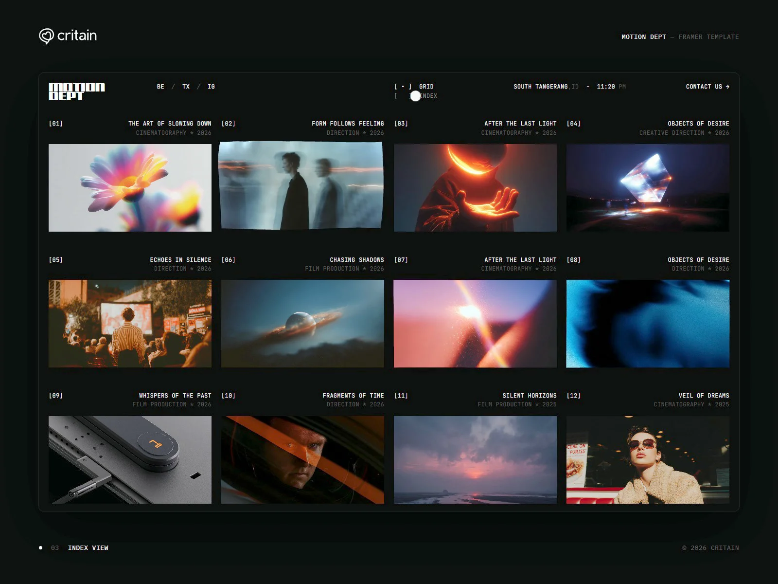 Motion Dept — 3D
