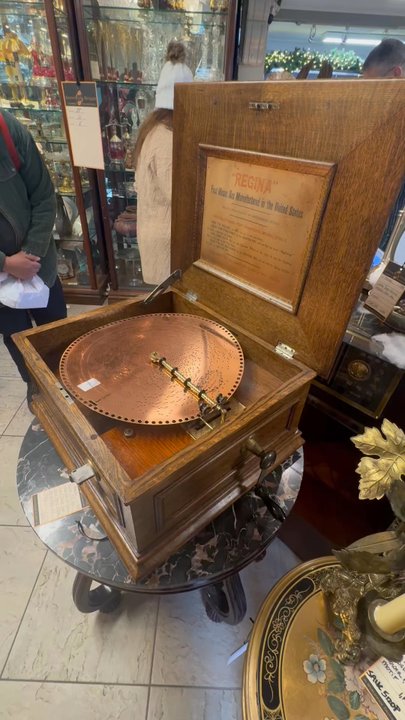 Solvang Antiques - Antique Music Box - Antiques Near Me - Solvang, California