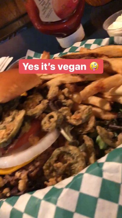 Bean Vegan Cuisine - THE BEST VEGAN BURGER IVE EVER HAD. Jalapeño cheddar burger - Vegan Near Me - Charlotte, North Carolina