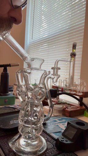 Preview pic of Noah Ross OTW fabricated triple doughnut, recycler comes with case