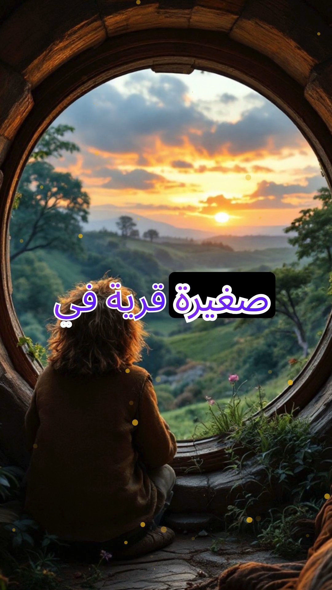 رحلة الهوبيت المتعرق إلى البيت: قصة نوم خيالية