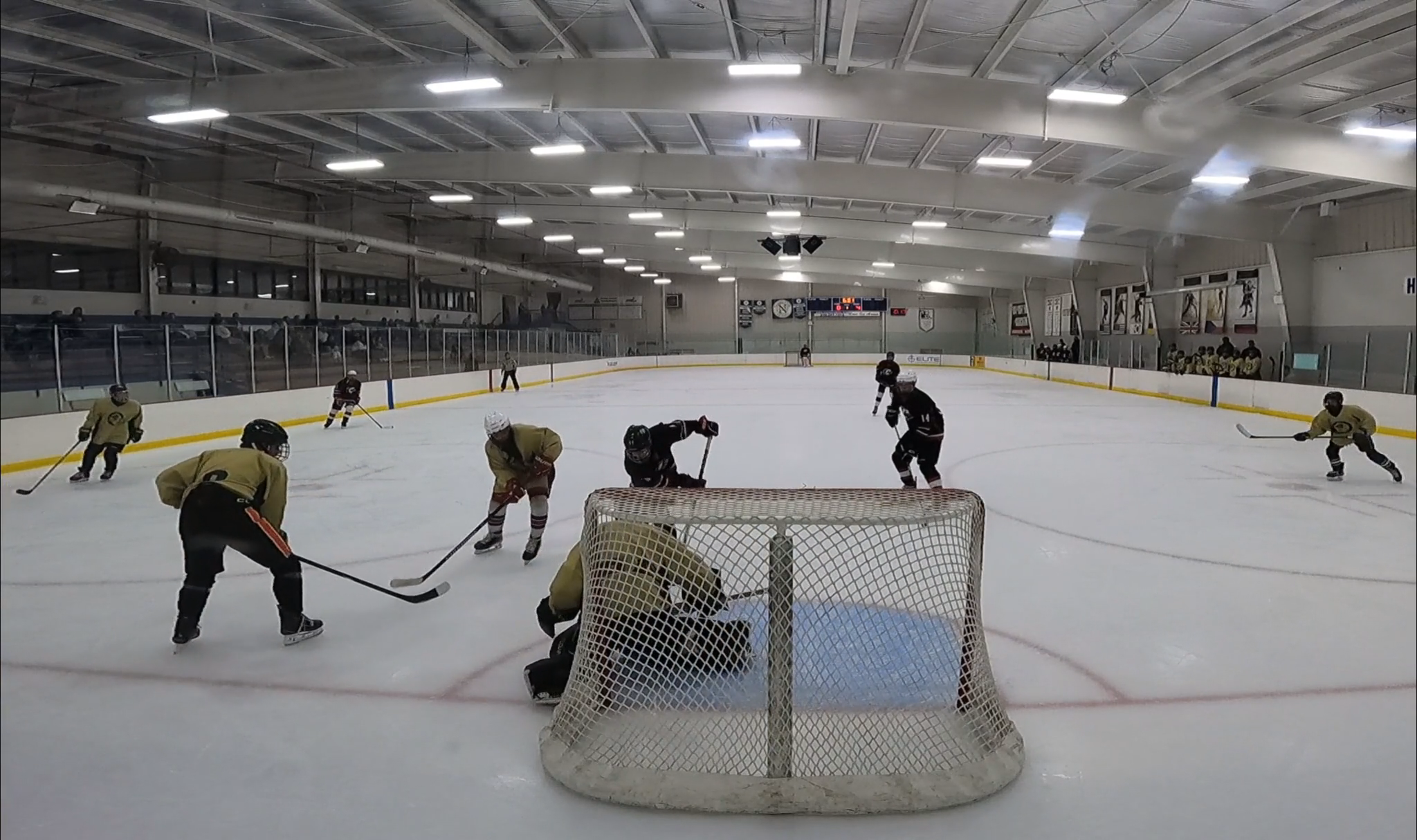 Logan Dennett's Scrum saves: Howell High School Highlight