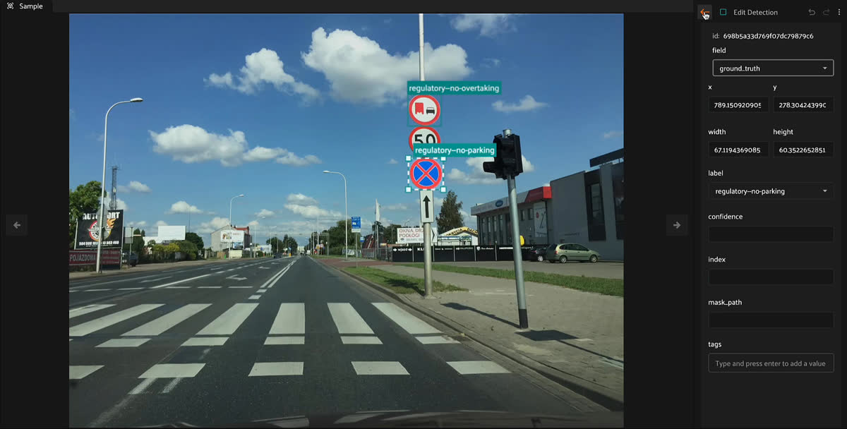 Create new 2D labels and edit detections. Manage annotation schemas. 