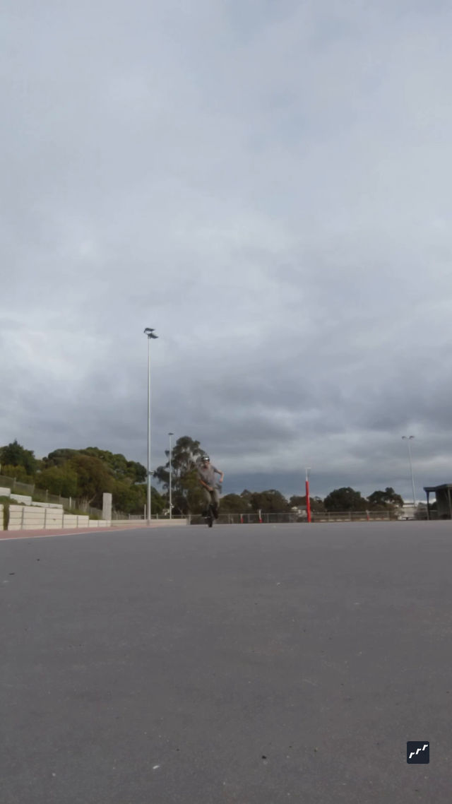 riu submission: Switch handed double flip