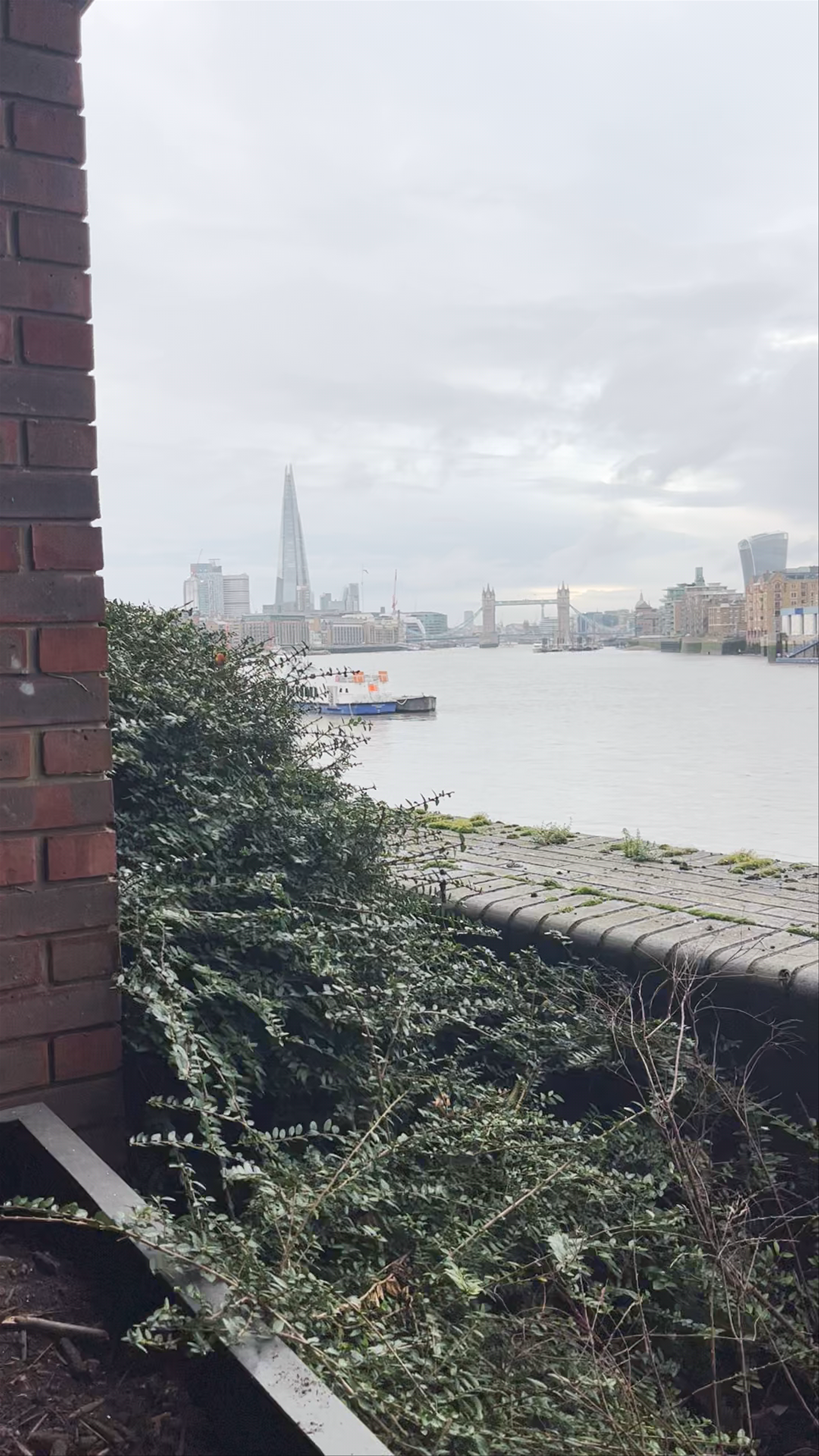 Strolling the Thames Path with Iconic London Views