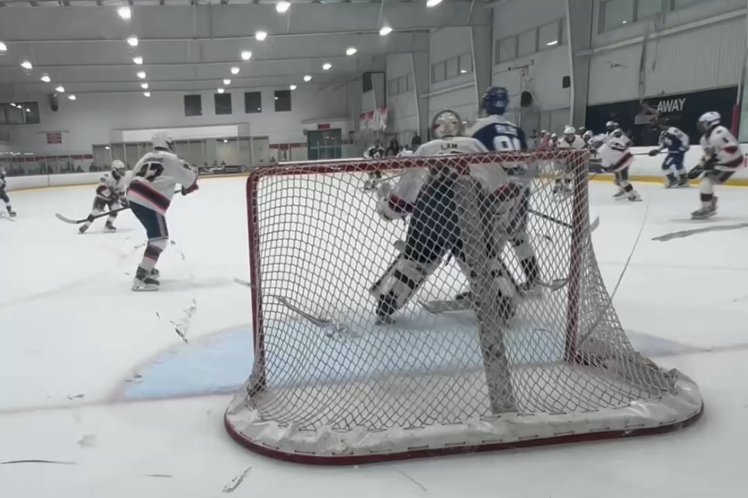 Leighton Lam's Point-Blank Reflex Save against Toronto Marlboros