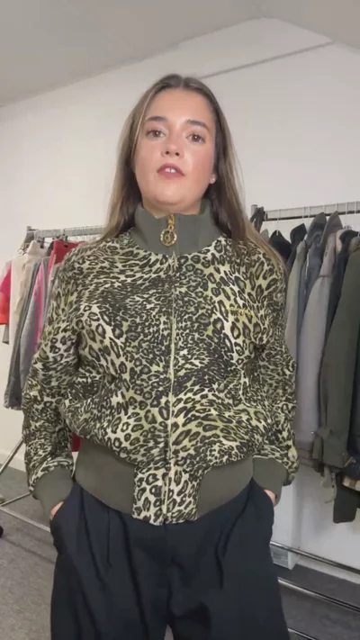 BABY PHAT LEOPARD PRINT JACKET (REVERSIBLE) obraz 1