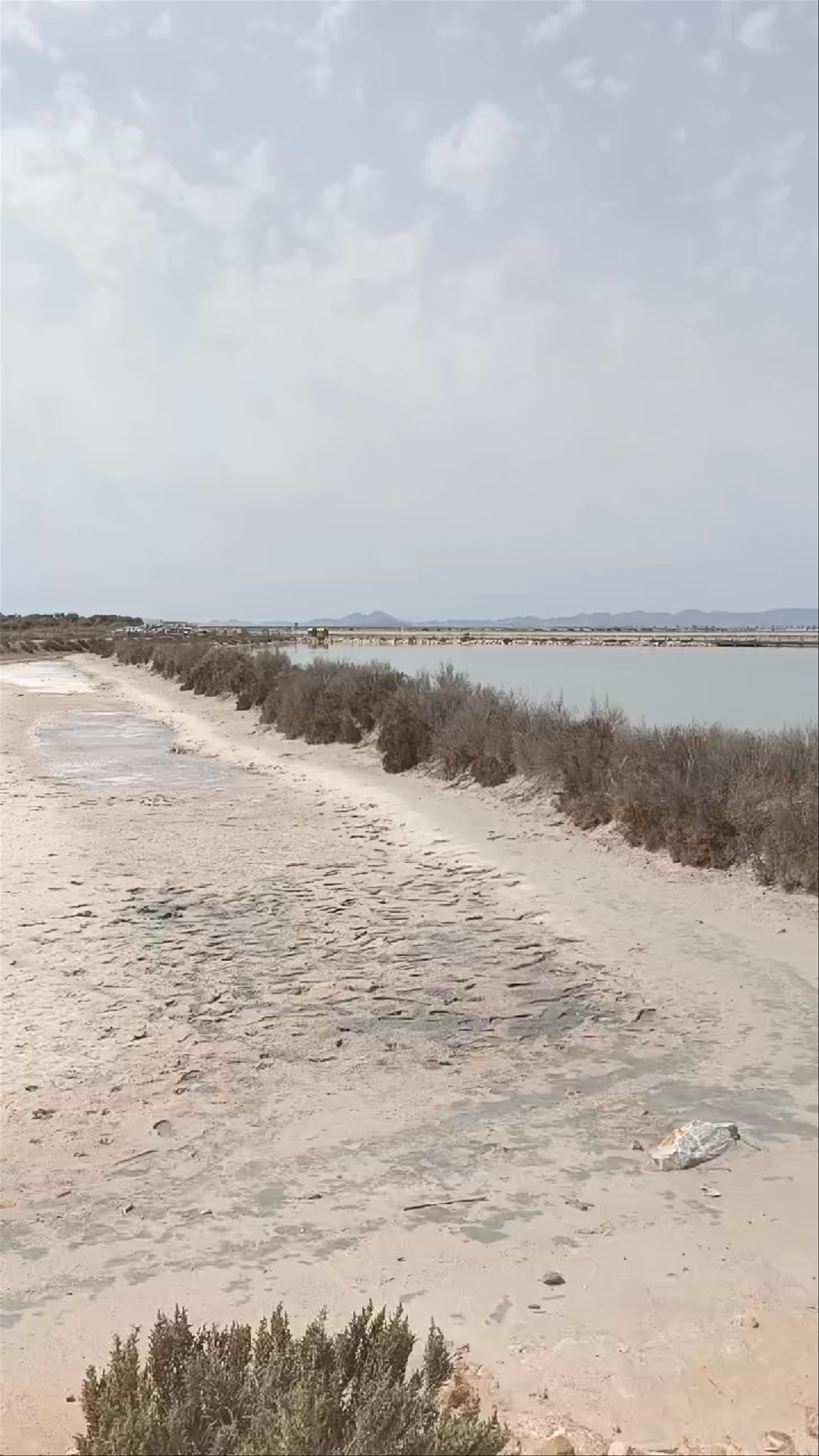 Serene Salt Flats and Coastal Trails at Parque Regional de las Salinas y Arenales de San Pedro del Pinatar