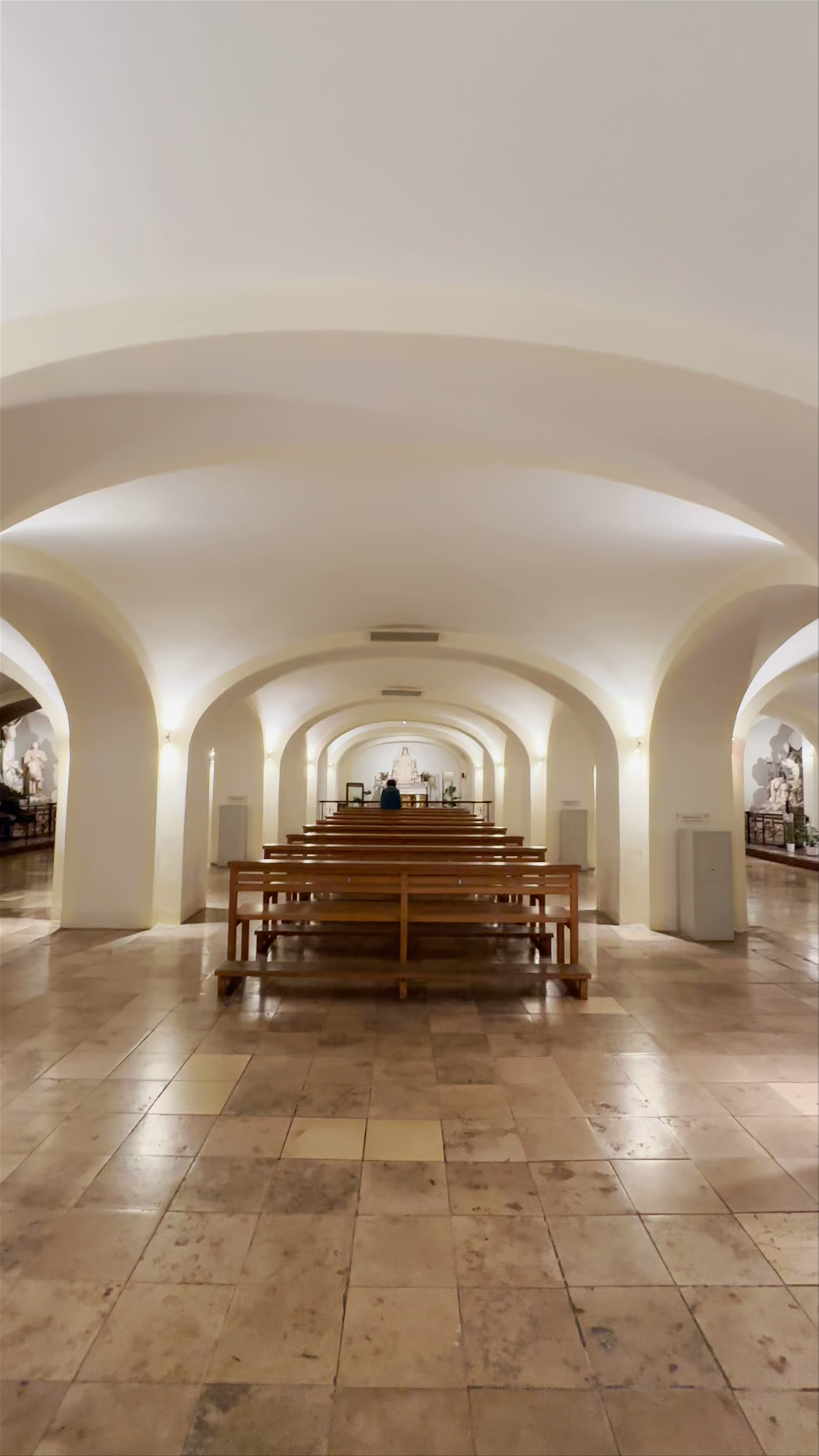 Tranquil Journey Through Bürgersaalkirche Crypt in Munich
