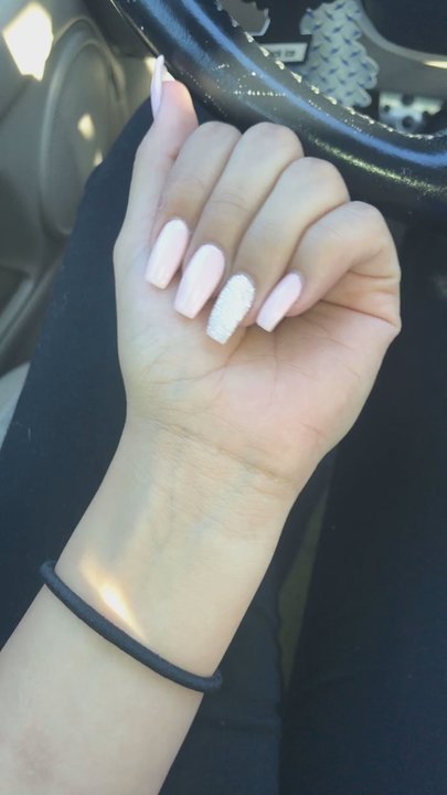 Starlight Nails Salon - First time coming here and I will definitely be back ! The girl that took care of me did an amazing job with the shape and design! - Nail Salons Near Me - La Puente, California