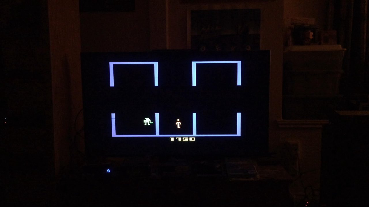 Game Over Videogames - "Berzerk" played on the Retron 77, available at Game Over. I let the dumb robots shoot at me and make Kraftwerk-esque little tunes. - Video Game Stores Near Me - San Antonio, Texas