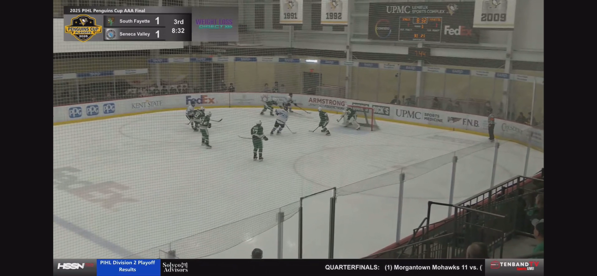 Marshall Hewitt's Go-Ahead Goal in Penguins Cup Championship