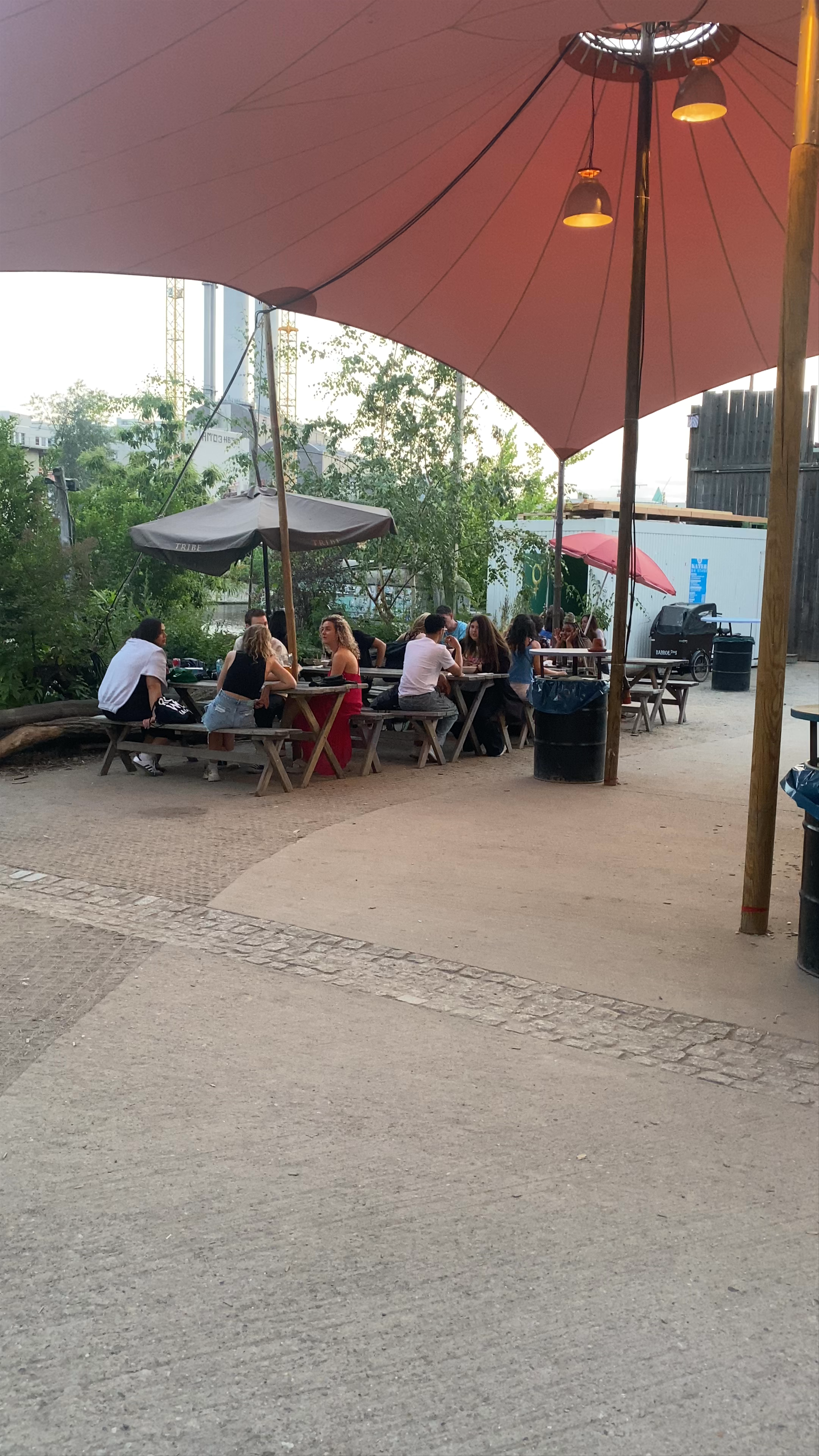 Evening Vibes at Holzmarkt 25, Berlin