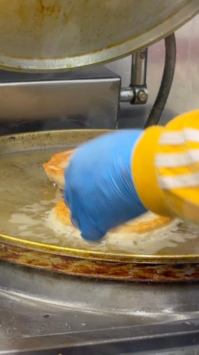 The Pancake - Pancakes Cooking in Progress - Pancakes Near Me - Flushing, New York