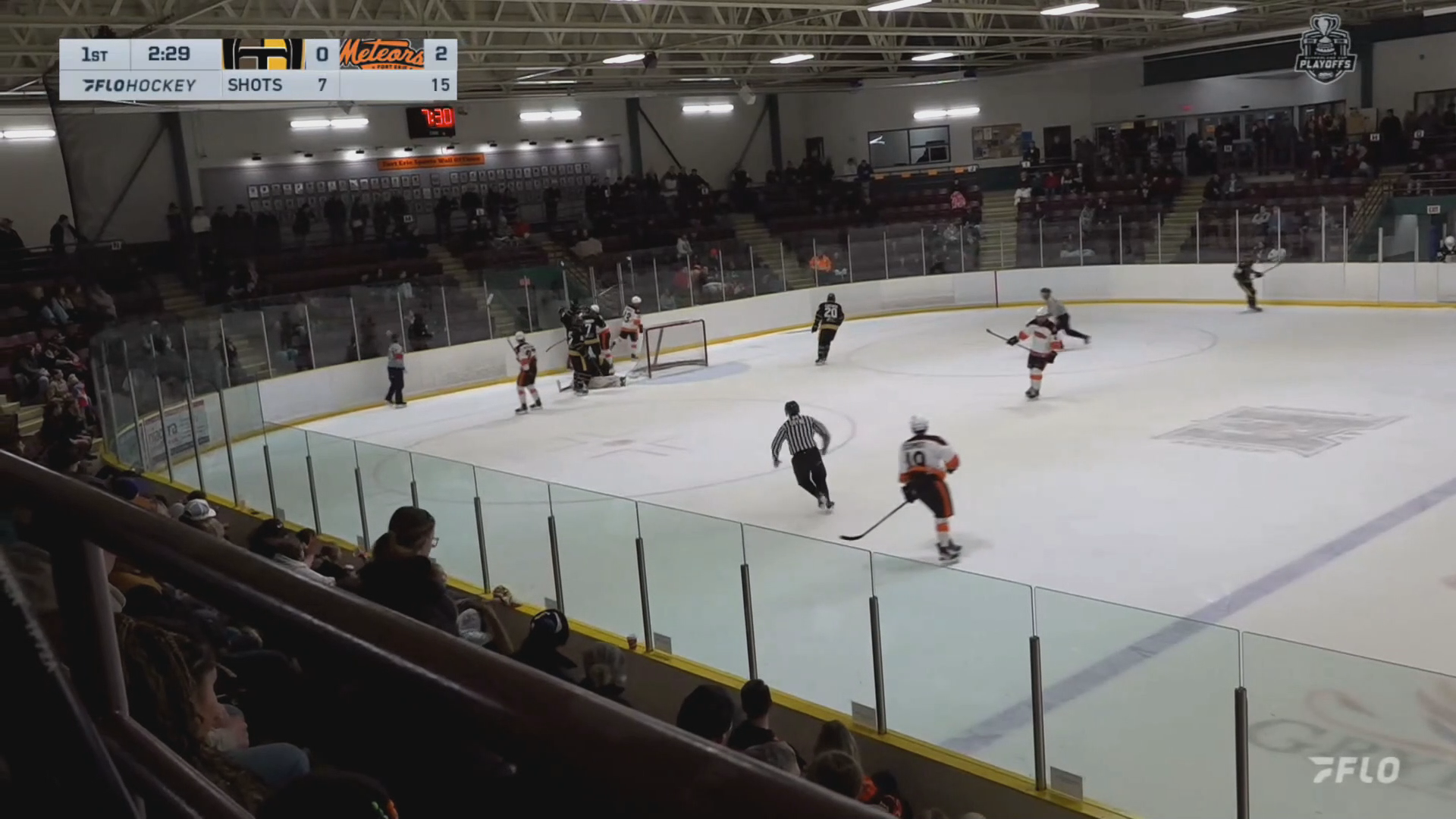 James Gall's Stellar 49-Save Performance in GOHL Playoffs Game 1